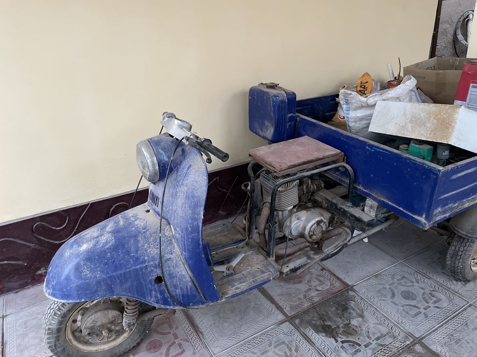 Muravey motosikl ish holatida