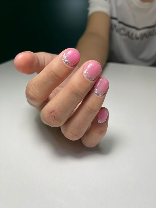 Маникюр гель покрытие!