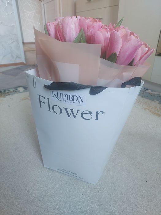 Букет 17 тюльпанов