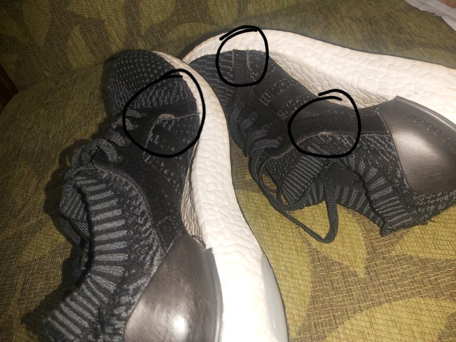 Дамски маратонки Nike и Adidas ultra boost и обувки за футзал Adidas