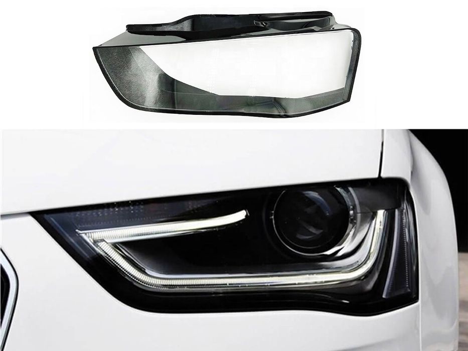 Стъкла за фарове на Audi A4 B8 Facelift
