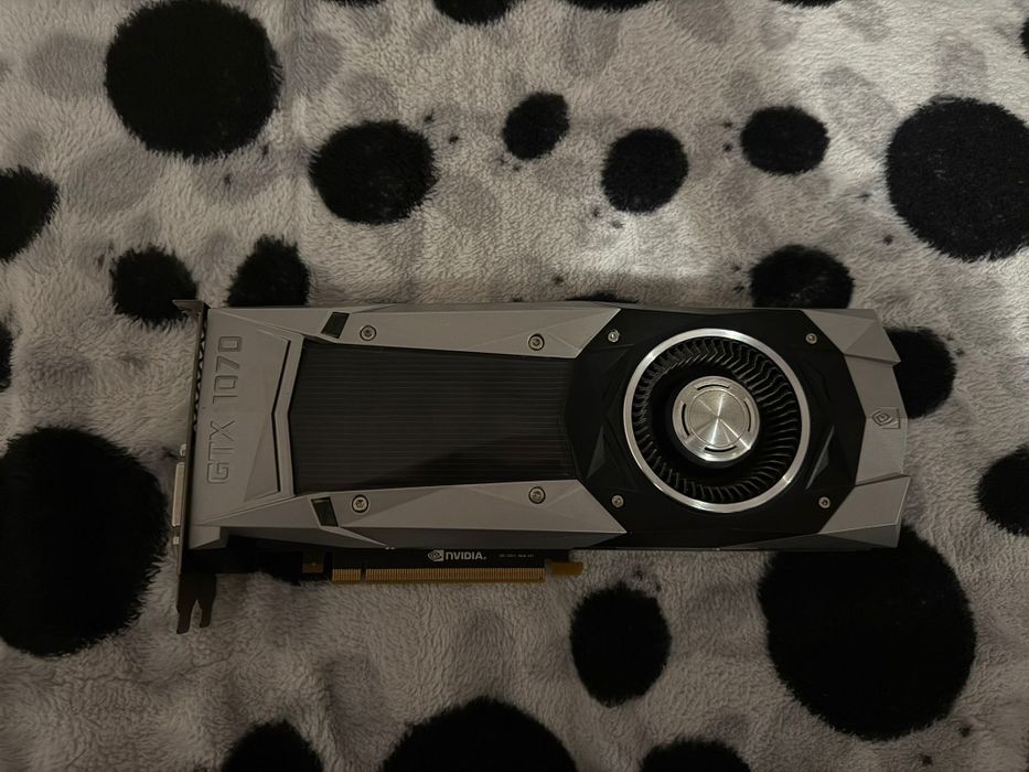 Placă video NVIDIA GeForce GTX 1070 Founders Edition – 8GB GDDR5