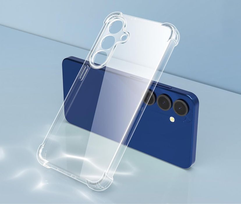 Husa transparenta - colturi antisoc Samsung S25 / S25 Plus / S25 Ultra