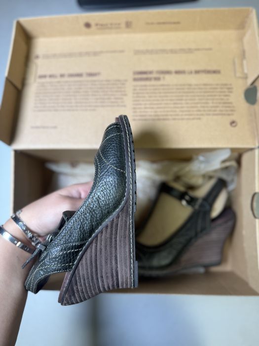 Timberland Earthkeepers Maeslin T Strap дамски кожени сандали EU 37