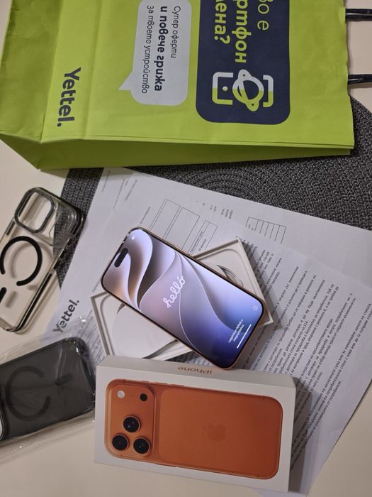 Iphone 17 pro 256 GB ORANGE като НОВ