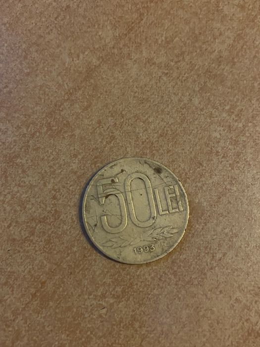 Vand moneda 50 lei 1993