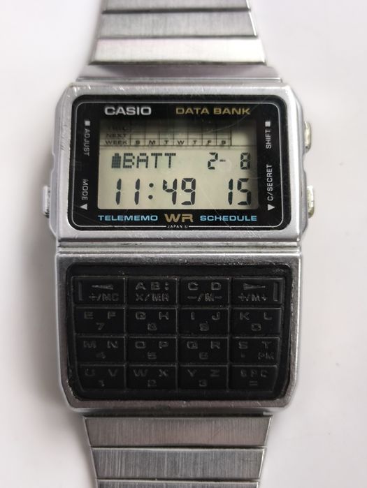 Casio DBC-610 оригинальные часы из 80-х