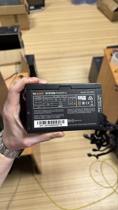 Блоки питания разных видов (Deepcool, Be quiet, pc cooler)