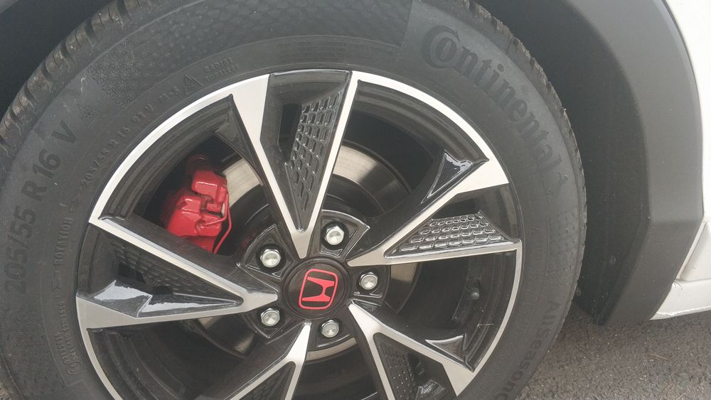 Jante/roți R16 5x114.3 Continental AllSeason Contact 2 205/55/16