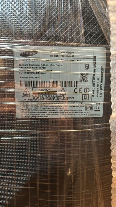 Samsung 48" Smart 4K UHD TV – UE48JU6400 – като нов, пълен комплект