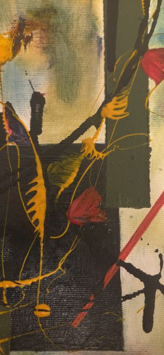 Tablou acrilic pe panza 40 x 40 cm