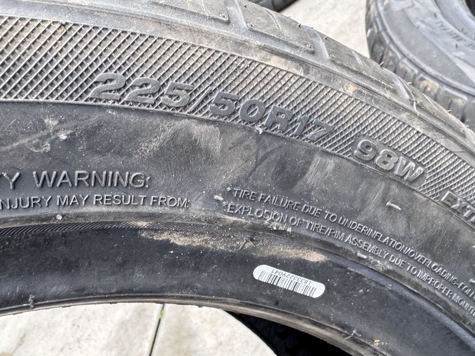 225/50/R17 Goodride Soprt 2бр летни нови dot4918