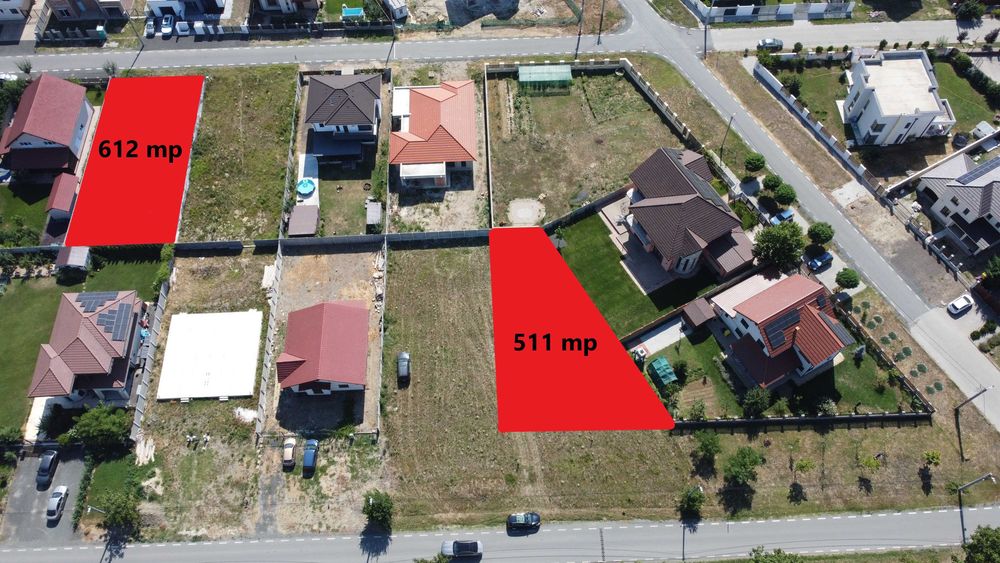 Parcela la asfalt cu zona verde mare in fata parcelei. 0% Comision prin Poremo Imobiliare