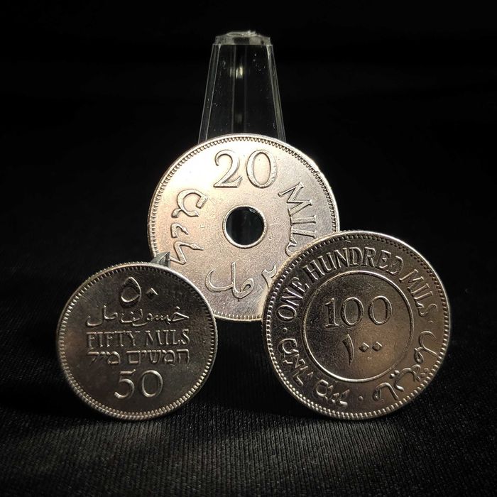 Палестина. 20/50/100 Милей. 1934. Британский Мандат