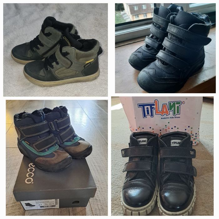 Зимнии сапоги и ботинки, кроссовки