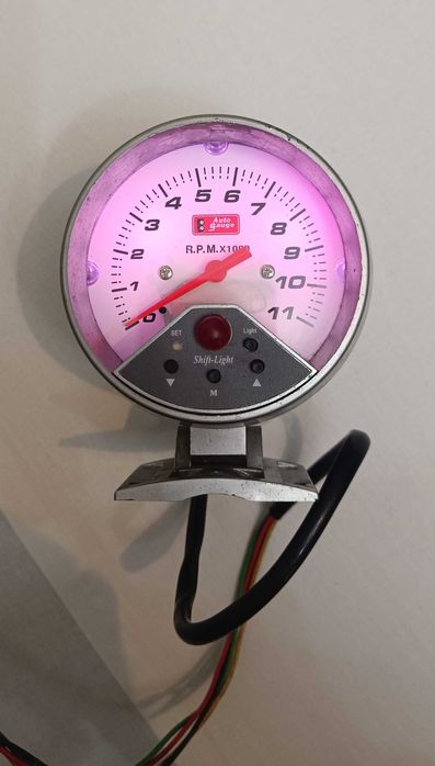 Ceas suplimentar turometru shift light Auto gauge