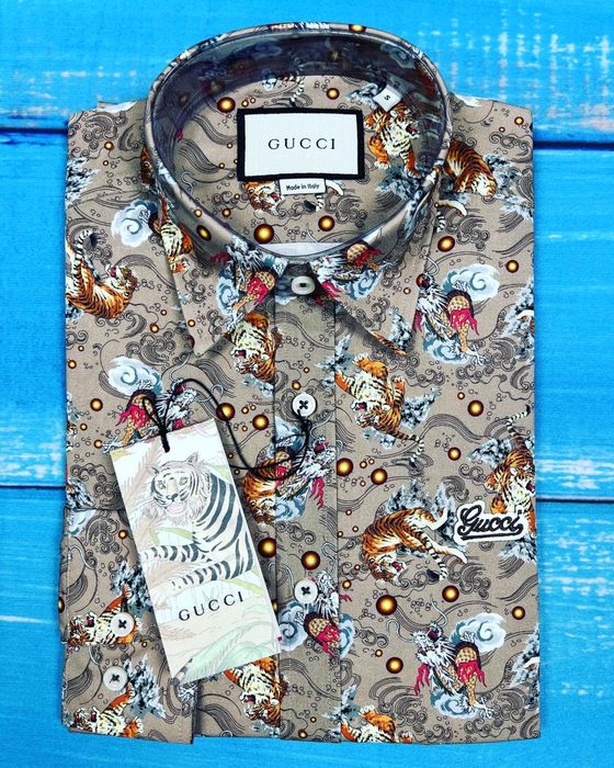 Camasa Gucci tiger premium model nou