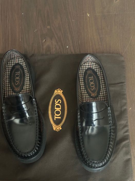Класически луксозни мъжки  мокасини TODS подходящи за есен и зима