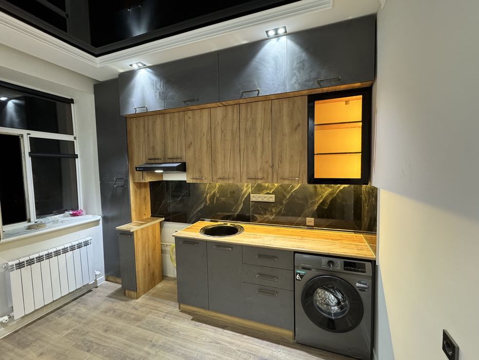 Хархил турдаги кухння мебеллар ясаймиз