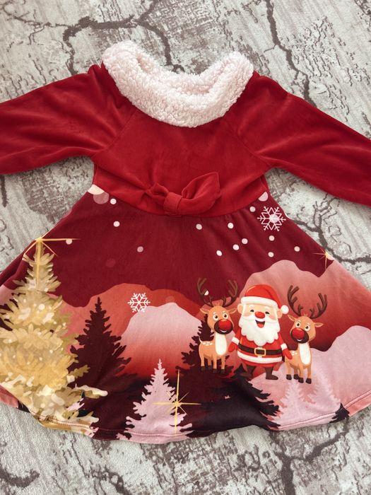 Коледна рокличка