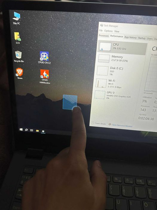 Lenovo Gen 8 I3 8145U Touch Screen 14 inch 8 GB Ram 256 SSD Baterie 4-5H