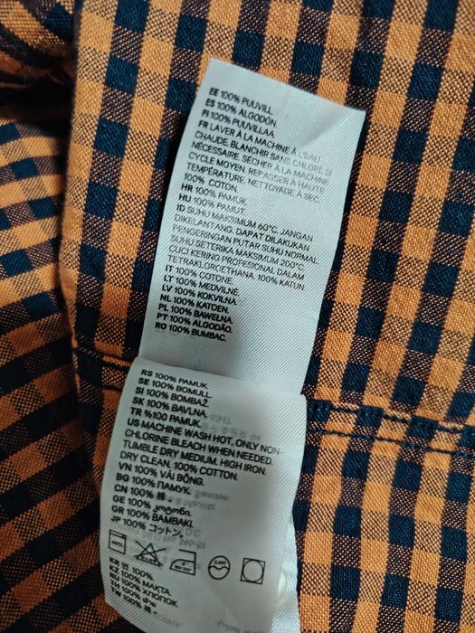 Фирменние рубашки H&M. Red tag