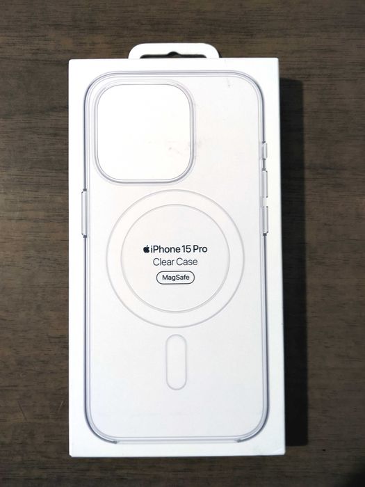 Чехол iPhone 15 pro clear case magsafe