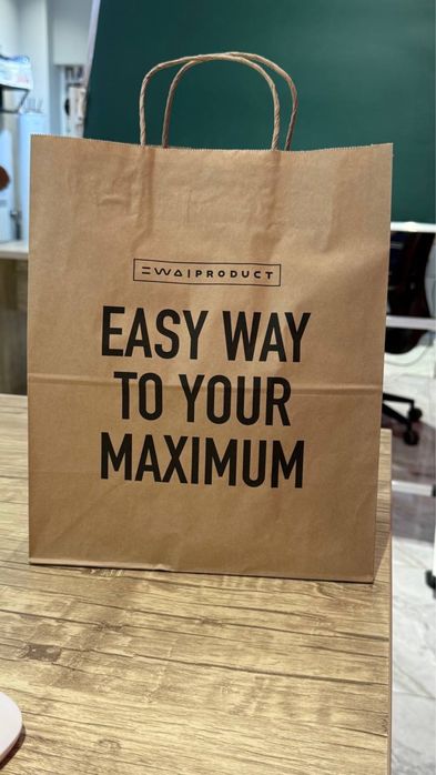 Крафт пакеты с логотипом