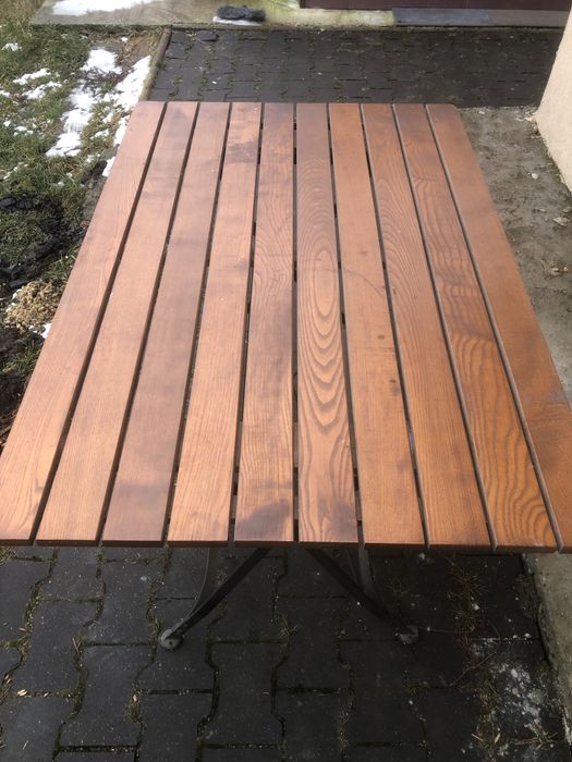 Masa cu 4 scaune terasa exterior