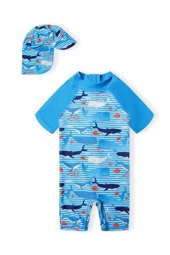 Бански за момче с UV защита 92 см