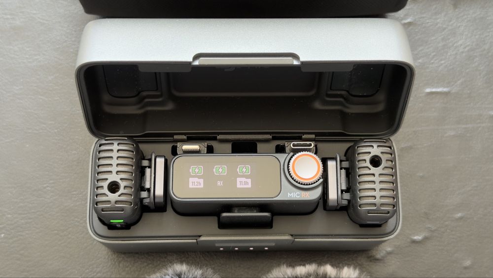DJI Mic 2 (2 TX + 1 RX + Charging Case) + DJI mic adapter для Sony