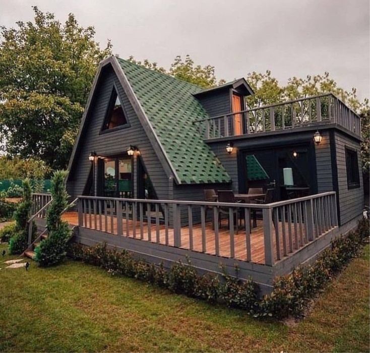 Cabane tip Aframe la cheie la super pret