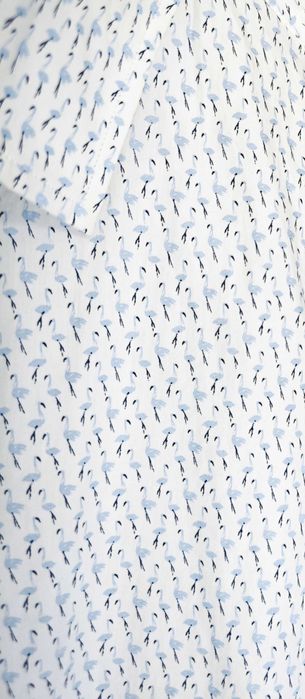 Brancaccio Flamingo Slim fit Albini  Оригинална мъжка риза размер 18 / 45 / XL