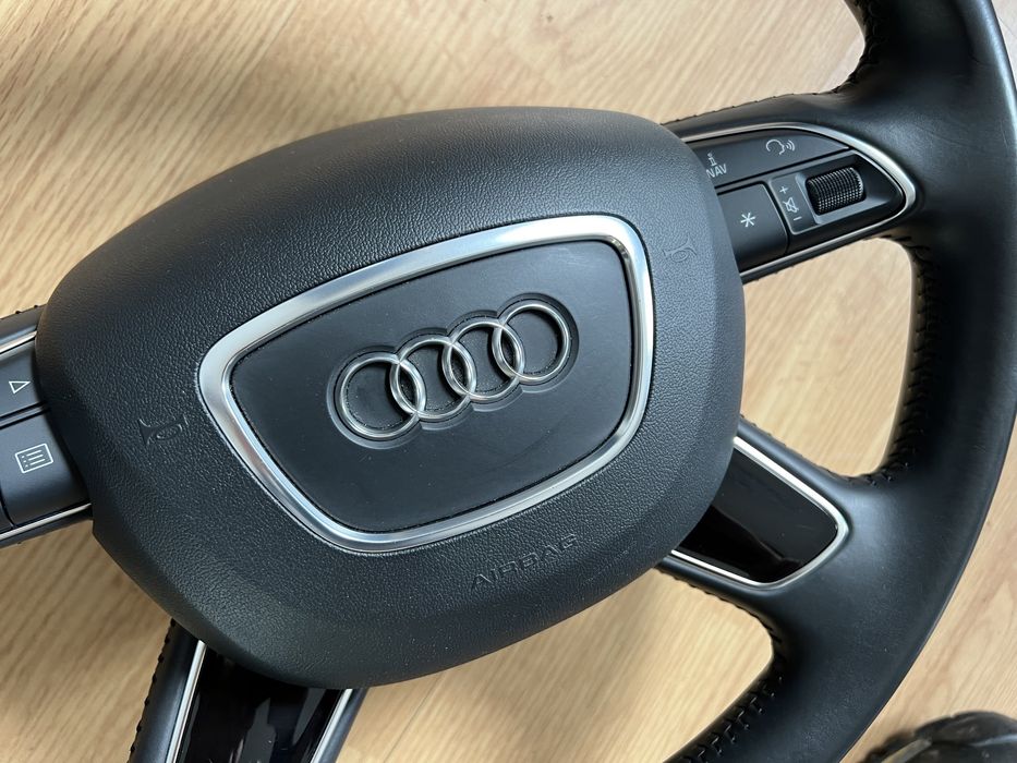 Volan Complet Audi A6 4G Facelift 2016 inclusiv Airbag si comenzi