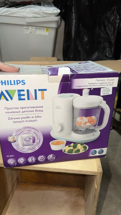 Avent - пароварка и блендер
