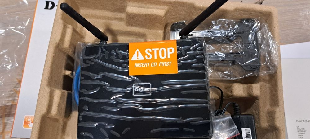 Router D Link  nou