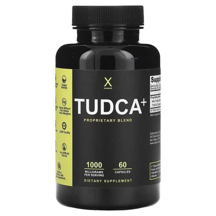 Humanx Tudca+ Tudca Humanx Tudca+ 1000 мг 60 капсул Тудка Tudka