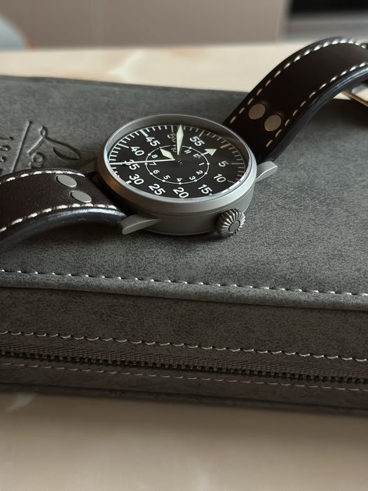 Laco Pilot Watch Original Leipzig 42 mm - Ceas mecanic hand-winding