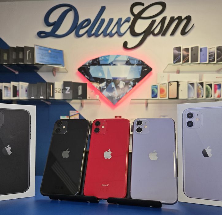 Iphone 11 / Purple/Black/Red / DeluxGSM