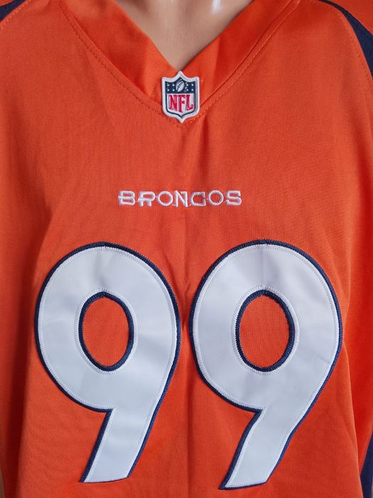 Tricou Fotbal American Denver Broncos #99 Gotsis