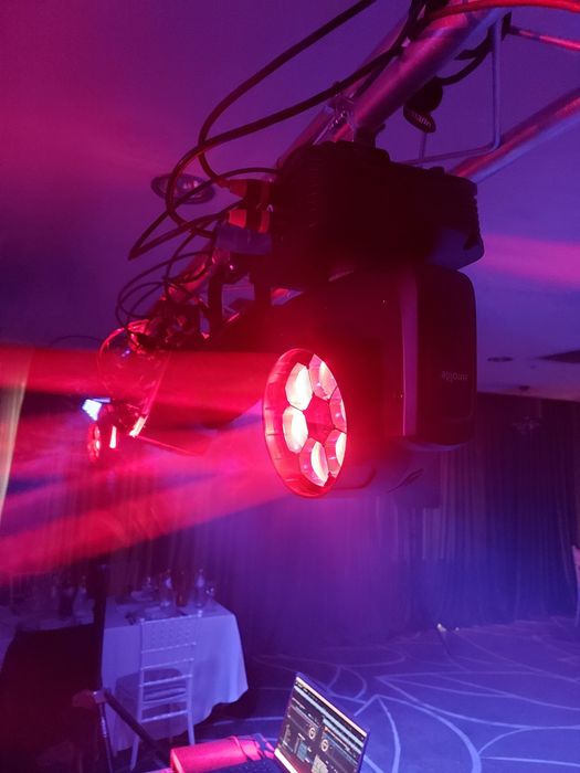 RGBW Moving Head flower with large zoom range and 6 x 12 W LED
EUROLIT