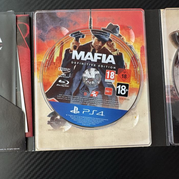 Elden Ring PS4 PS5  неразопакованата Mafia Trilogy PS4