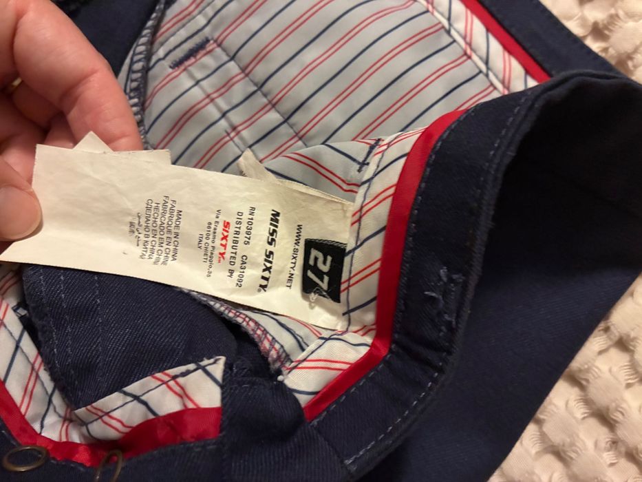 Дамски панталон Miss Sixty, тъмно син, отлично състояние