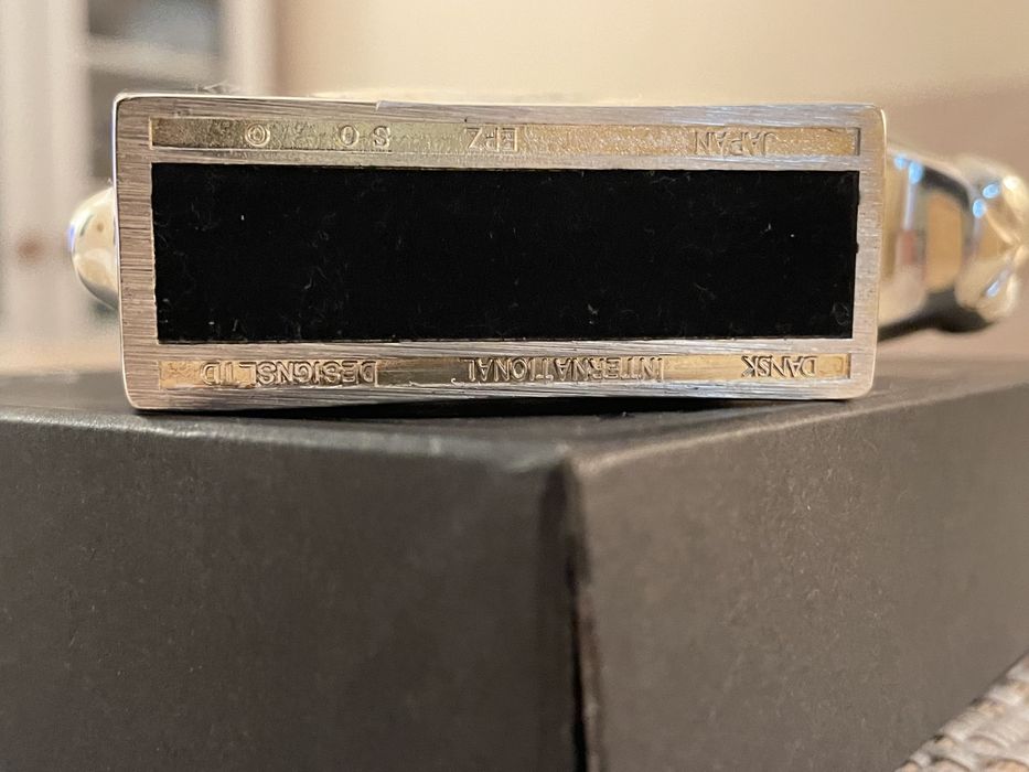 Фигура на тигър от поредицата Silver zoo на Gunnar  Gyren от 1982 г.