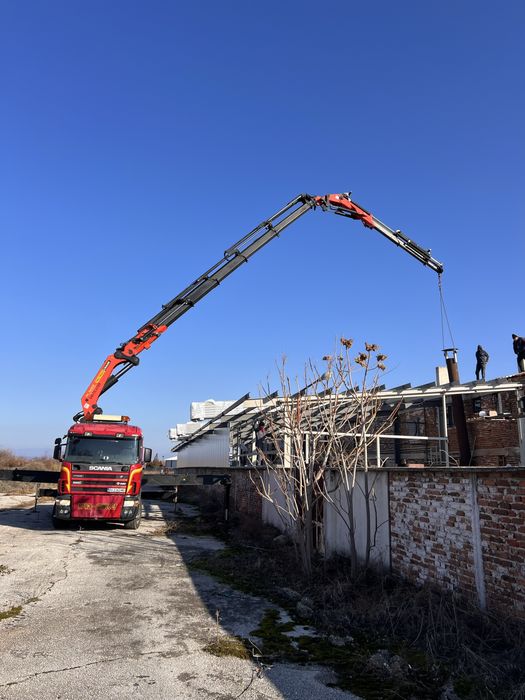 Камион с кран, Автокран, Самосвал с кран