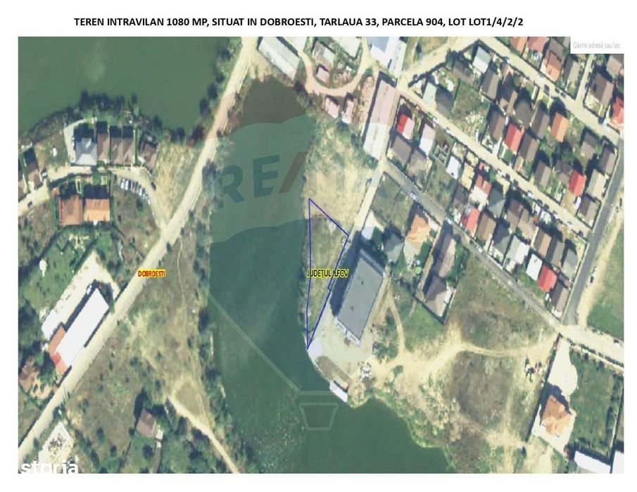 Teren intravilan de vânzare | zona Dobroești | Str. Nicolae Bălcescu
