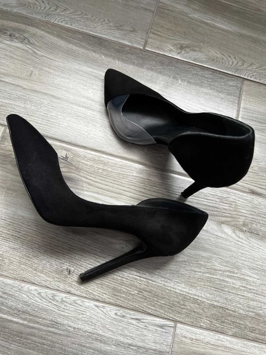 Pantofi The5thelement din piele intoarsa, marime 37