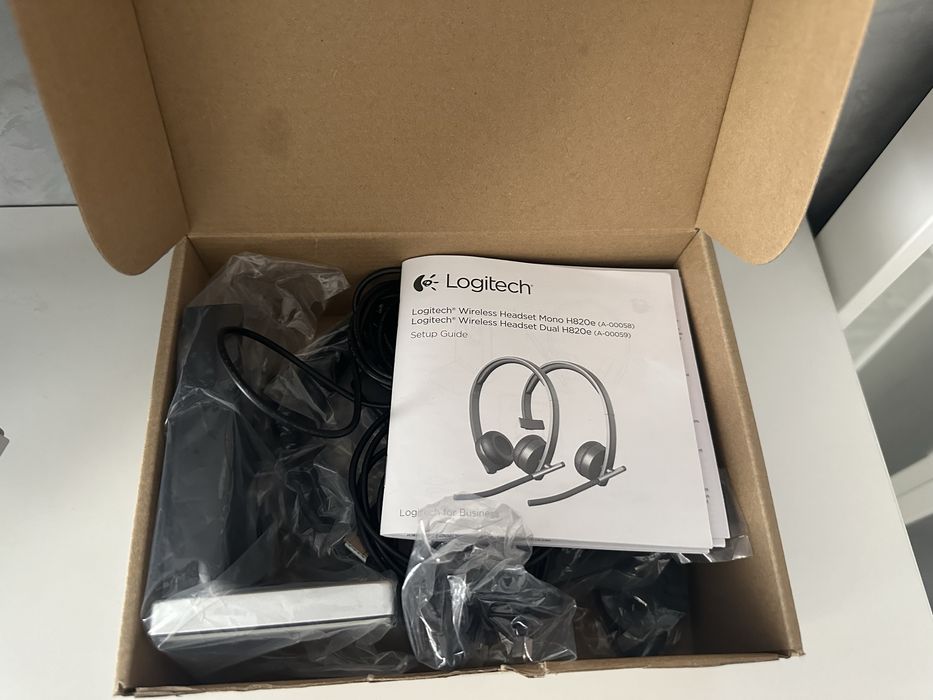 хедсет слушалки Logitech