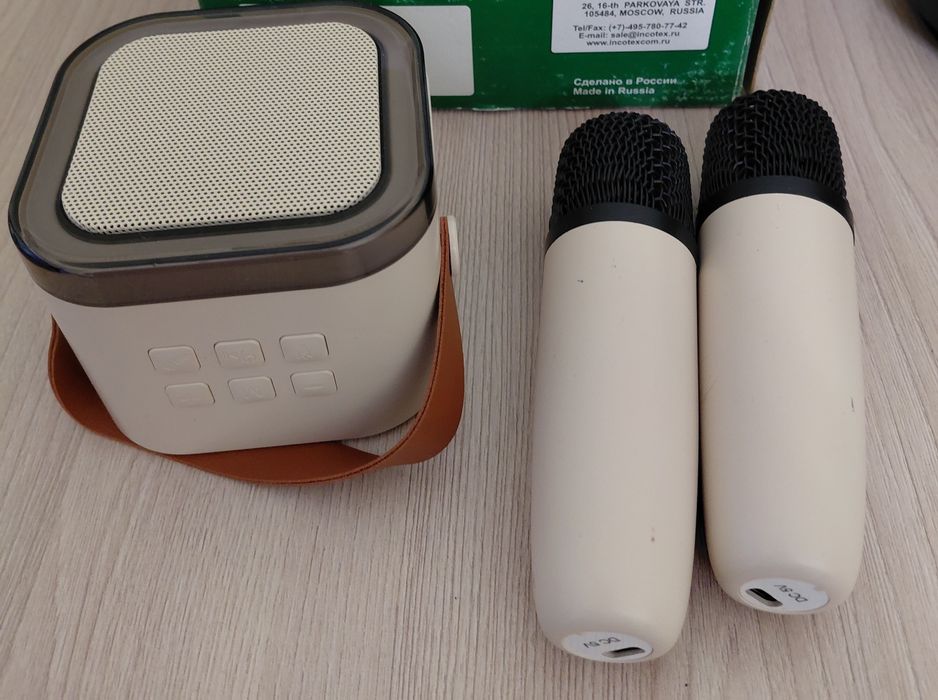 Продам колонку с микрофонами