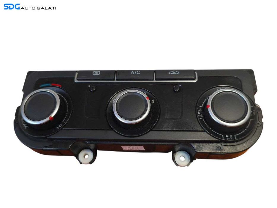 Panou Modul Unitate Comanda AC Aer Conditionat Clima Climatronic Volkswagen Tiguan 5N 2007 - 2017 Cod 5HB011292 7N0907426BG [LR1742]